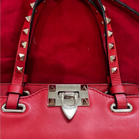 ONE DAY SALE Valentino Calfskin Rockstud Mini - Picture 3 of 11